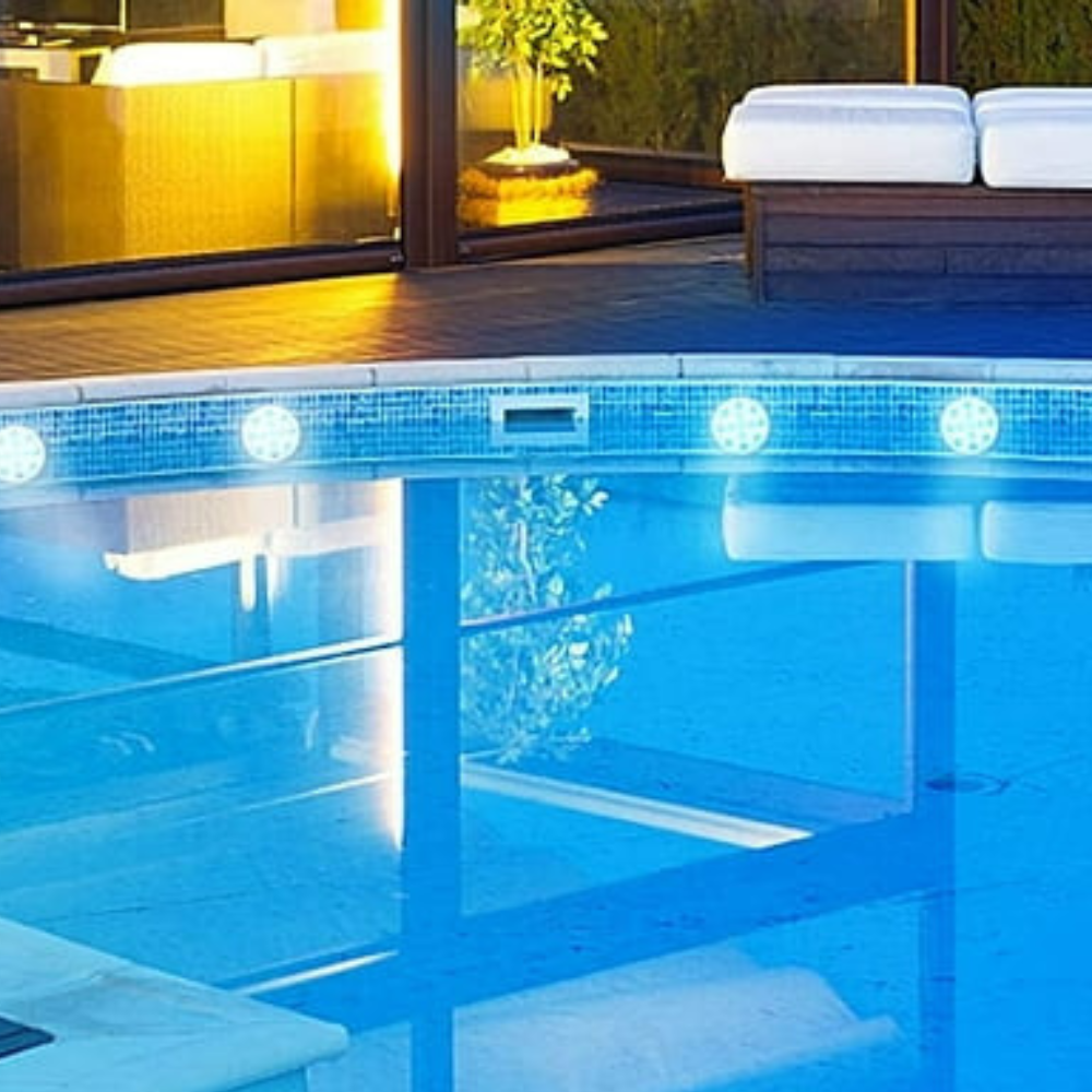 Submersible Pool Light with Remote Control and Multi-Color LED, Battery Powered All Vera Mart