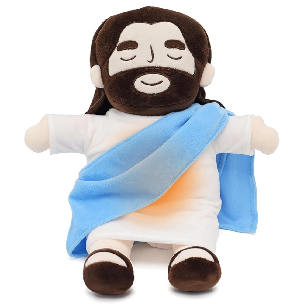 Breathing Plush Toy with Soft Lighting and Calming Sounds, 12 Inches All Vera Mart