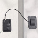 Password Protected Refrigerator Lock with Adjustable Strap and Adhesive Installation All Vera Mart