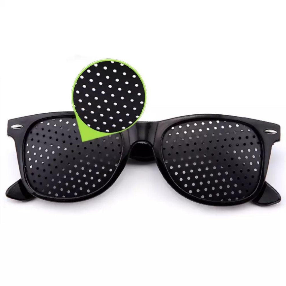 Pinhole Glasses with Multi-Row Aperture Pattern for Screen Focus All Vera Mart