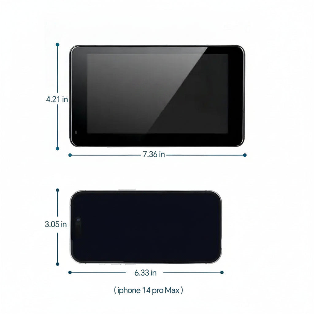 2026 Upgraded Wireless CarPlay Screen for Andriod & Iphone : The Ultimate Portable Car Play Adapter for Seamless In-Car Entertainment Car Media Player Car Monitor allveramart