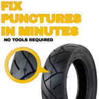 Emergency Tire Puncture Sealing Nails with Steel Core and Rubber Coating, 10 Pack All Vera Mart