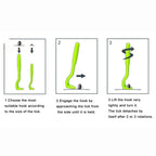 Plastic Tick Removal Tool Set with Three Clip Sizes for Pets and People All Vera Mart