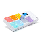 Weekly Pill Organizer with Four Daily Alarms and Memory Function All Vera Mart