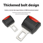 Seat Belt Extender with Anti-Slip Locking and Reinforced Build for Most Passenger Buckles All Vera Mart