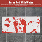 Temperature Reactive Shower Mat with Slip Resistant Texture and Quick Drying PVC All Vera Mart