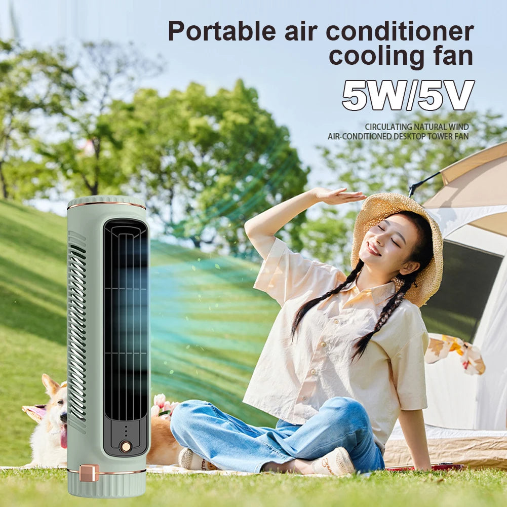 Bladeless Tower Fan with 60 Degree Airflow and Quiet Motor All Vera Mart