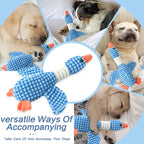 Squeaky Plush Dog Toy with Animal Shape and PP Cotton Filling for All Breeds All Vera Mart