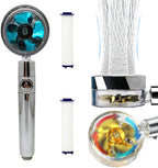 High-Pressure Shower Head with 260 Nozzles and 360-Degree Rotation All Vera Mart