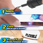UV Light Glue Pen with Built-In Curing and Multi-Surface Bonding All Vera Mart