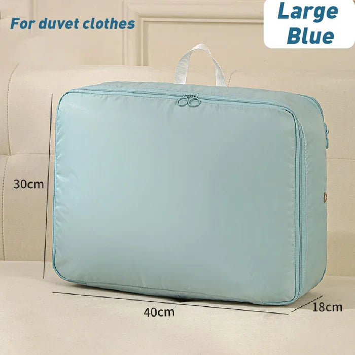 Compression Storage Bag with Built-In Zipper and Reinforced Handles for Bulky Textiles All Vera Mart