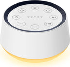Infant Sleep Sound Machine with 30 Sounds and 12-Color Night Light All Vera Mart