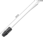 Rotating Bottle Brush with 33cm Extended Handle and Soft Fiber Bristles All Vera Mart