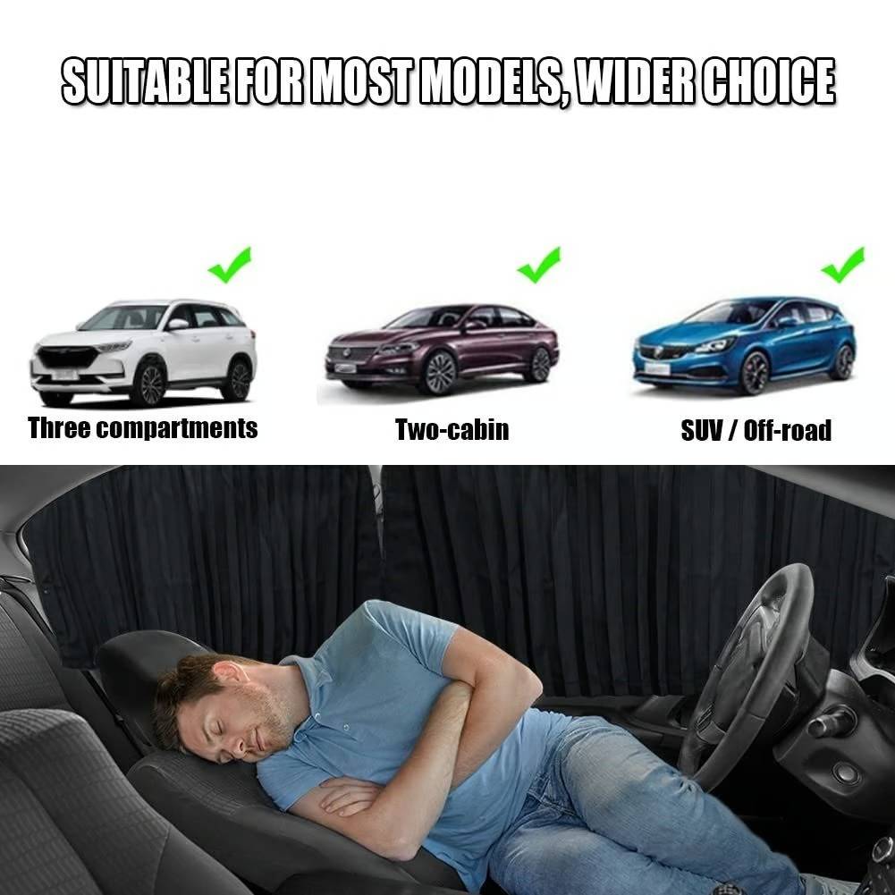 Magnetic Car Window Shades with UV Protection and Heat Insulation All Vera Mart