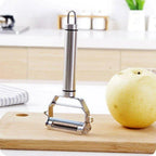 Dual Blade Vegetable Peeler with Julienne Cutter and Stainless Steel Construction All Vera Mart