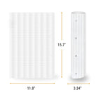 Weatherproof Tree Trunk Baffle with Snap Button Assembly, 6-Pack All Vera Mart