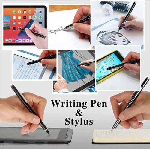 Magnetic Pen with 12 Detachable Balls and Touchscreen Stylus Tip All Vera Mart