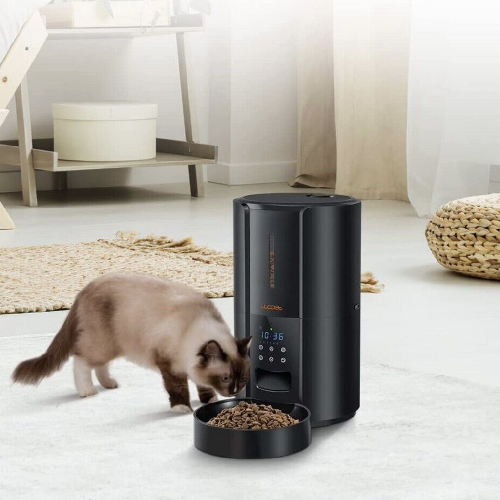 Automatic Pet Feeder with Voice Recording and Portion Control for Cats and Dogs All Vera Mart