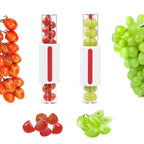 Cherry Tomato and Grape Slicer with Concealed Stainless Steel Blade, Dishwasher Safe All Vera Mart