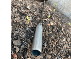 Steel Garden Hoe with Non-Slip Handle and Sharp Cutting Blade All Vera Mart