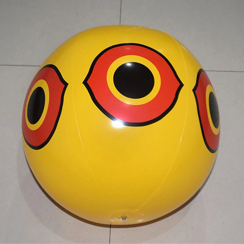 Bird Repellent Balloon with Reflective Predator Eyes and Lanyard All Vera Mart