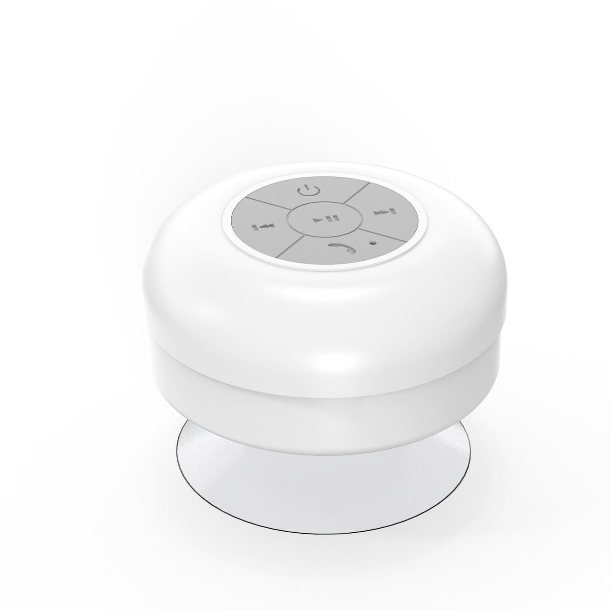 Waterproof Wireless Speaker with Suction Cup Mount and Hands-Free Calling, 10-Hour Battery All Vera Mart