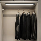 Closet Motion Sensor Light with USB-C Rechargeable Power and Adjustable Color, Slim 9mm All Vera Mart