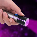 UV Flashlight with Telescopic Zoom and Three Light Modes, 395nm Wavelength All Vera Mart