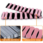 Silicone Wrist and Ankle Weights with Steel Core and Anti-Slip Strap All Vera Mart