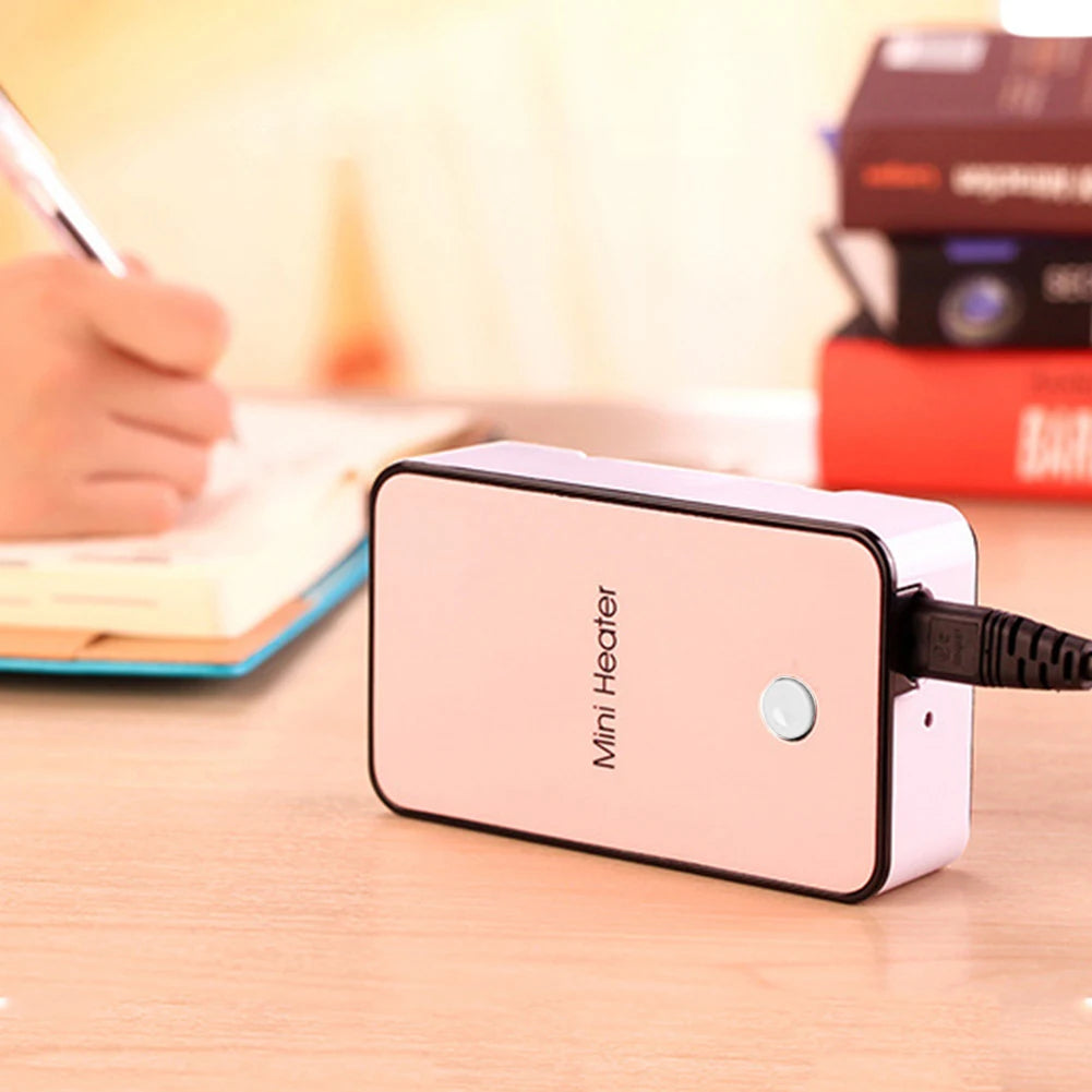 Compact Desktop Heater with Adjustable Tilt and Overheat Protection All Vera Mart