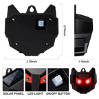 Ultrasonic Animal Repeller with Solar Power and Motion Detection, 30ft Range 2-Pack All Vera Mart