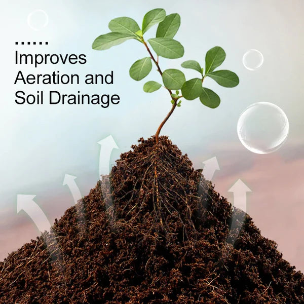 Compressed Coco Coir Block with Water Expansion and Natural Fibers for Plants All Vera Mart
