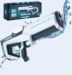 Motorized Water Gun with 500mAh Battery and 8-10 Meter Range, 300ml Tank All Vera Mart