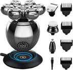 Electric Head Shaver with Seven Floating Blades and Five Grooming Attachments All Vera Mart