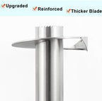 Stainless Steel Pineapple Corer with Serrated Blade and Spring Loaded Handle All Vera Mart