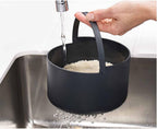 Microwave Steam Cooker with Locking Paddle and Colander, 2-Liter Capacity All Vera Mart