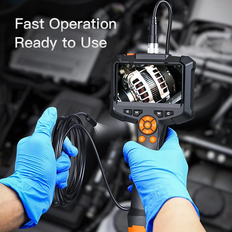 Inspection Camera with 1080P HD Display and 3 Tool Attachments, IP67 Rated All Vera Mart
