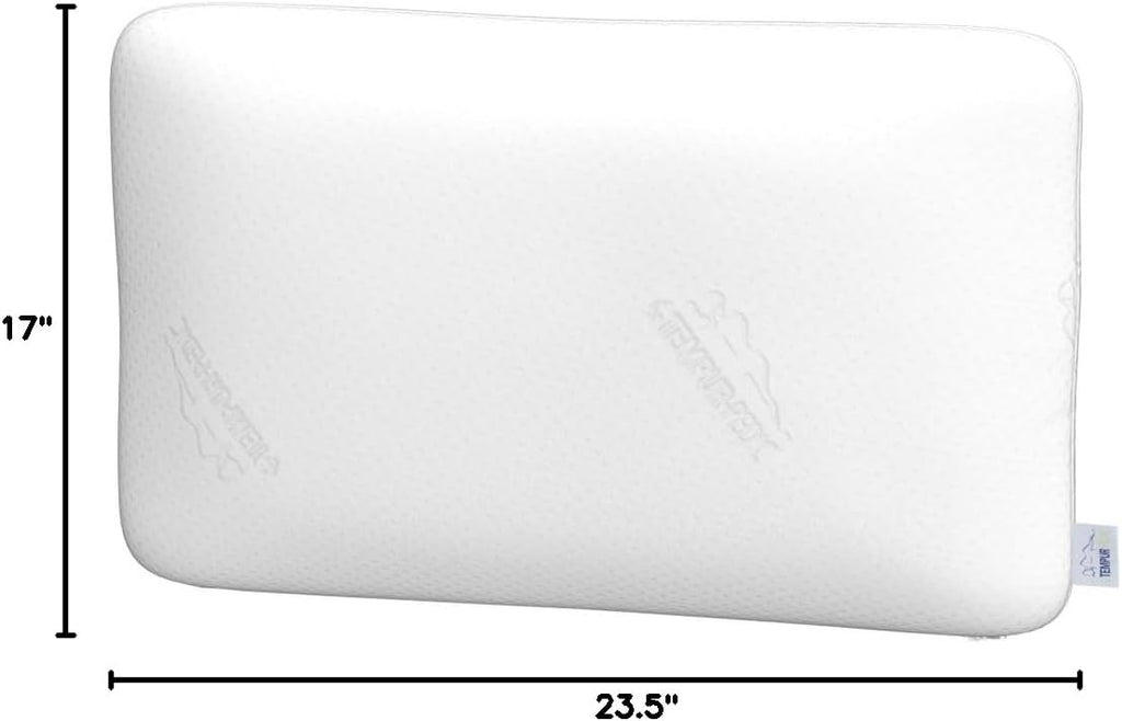 Memory Foam Pillow with Dual-Sided Support and Hypoallergenic Cover All Vera Mart