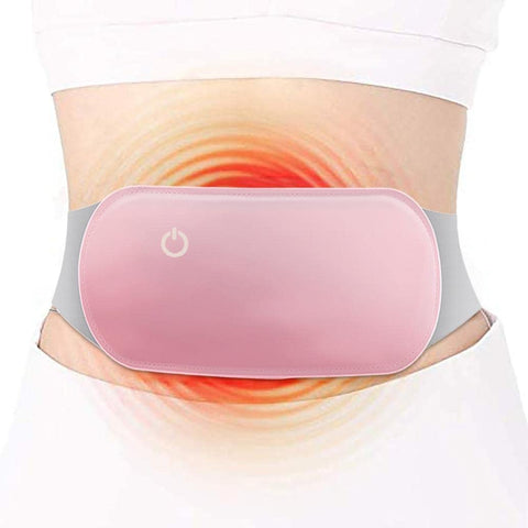Heating Pad with Vibration and Adjustable Waist Strap for Period Cramping All Vera Mart