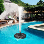 Floating Solar Fountain Pump with Automatic Sunlight Activation for Birdbaths All Vera Mart