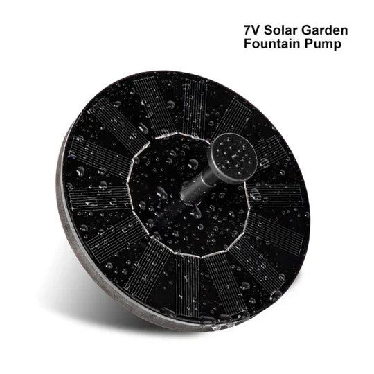 Floating Solar Fountain Pump with Automatic Sunlight Activation for Birdbaths All Vera Mart