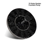 Floating Solar Fountain Pump with Automatic Sunlight Activation for Birdbaths All Vera Mart