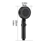 Handheld Shower Head with 5 Spray Patterns and Built-In Flow Control All Vera Mart