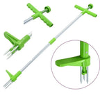 Standing Weed Puller with Three Steel Claws and Foot Pedal Lever All Vera Mart