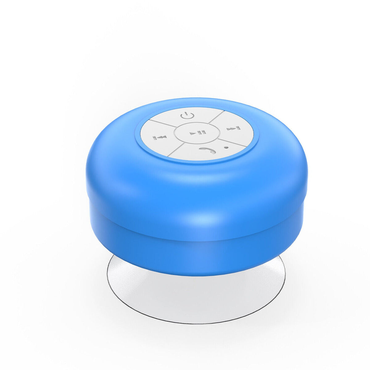 Waterproof Wireless Speaker with Suction Cup Mount and Hands-Free Calling, 10-Hour Battery All Vera Mart
