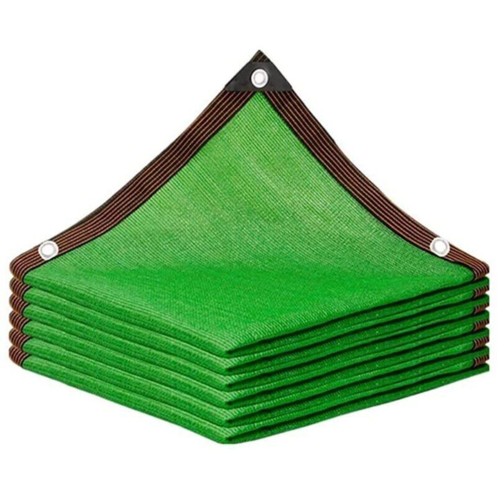 UV Blocking Patio Shade Sail with Breathable Mesh Weave and Metal Grommets All Vera Mart