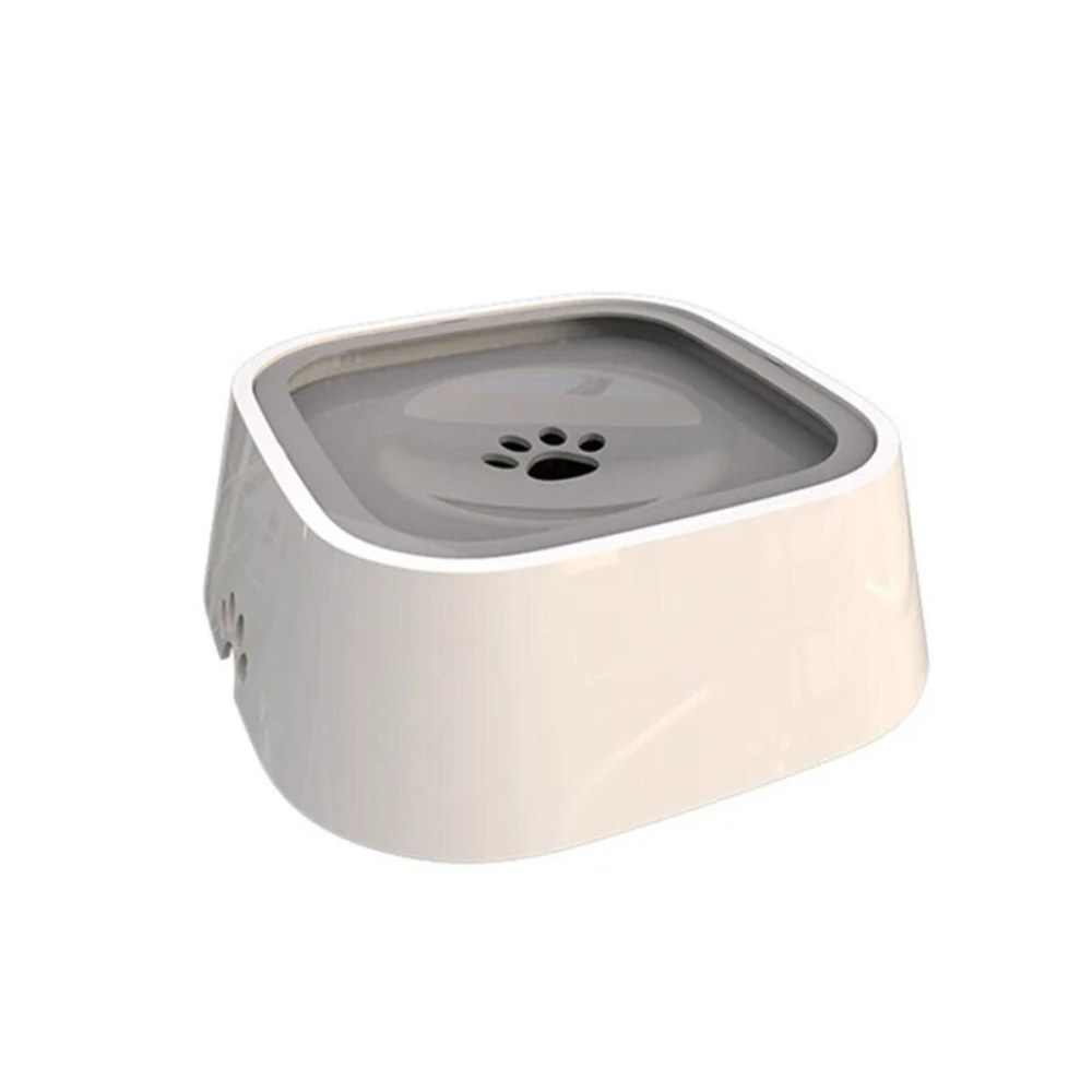 Dog Water Bowl with Floating Disk and 1.5 Liter Reservoir, Anti-Splash Design All Vera Mart