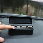 Coin Organizer Case with Snap Closure and Compartments for Vehicles All Vera Mart