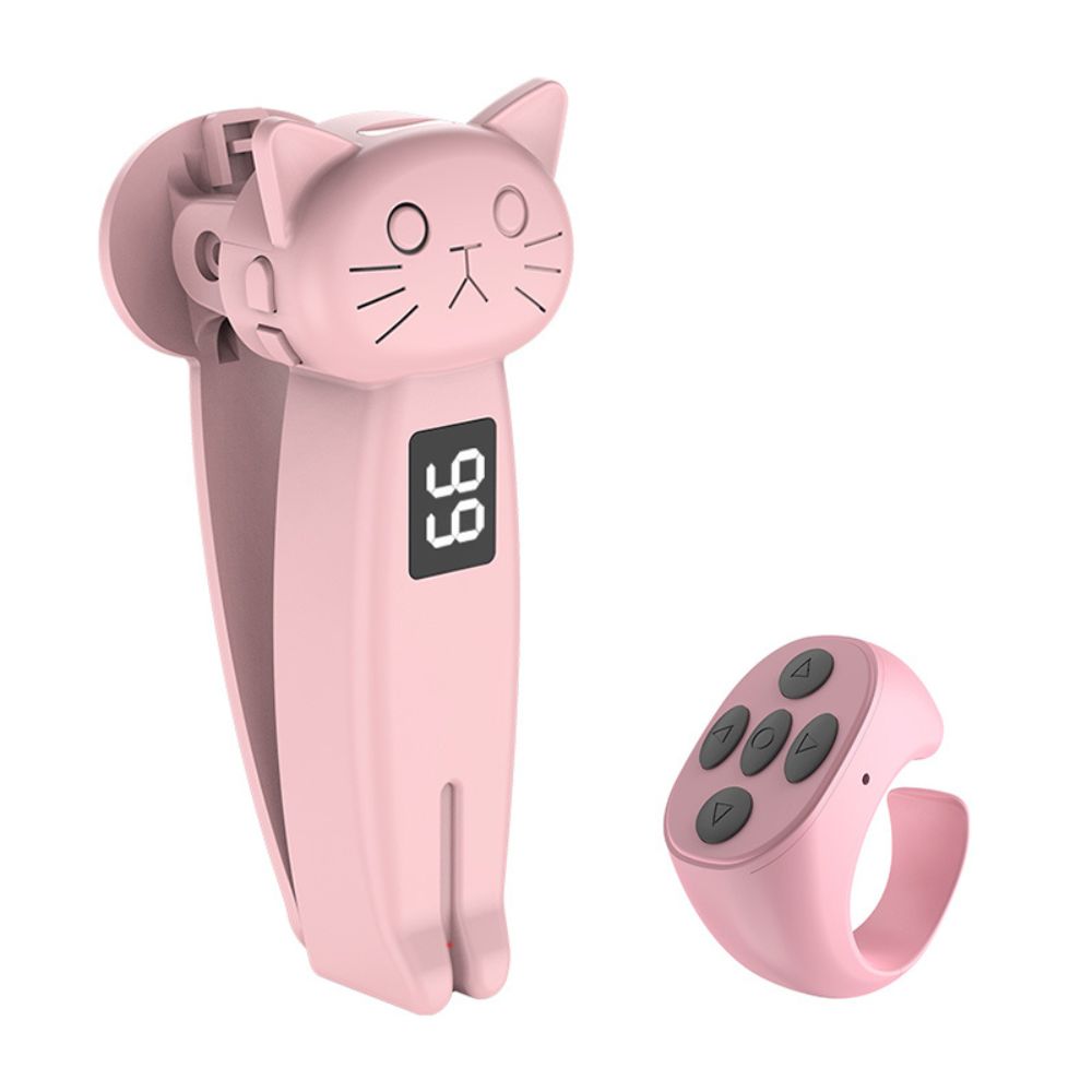 Wireless Page Turner with Adjustable Click Speed and Finger Ring Attachment All Vera Mart
