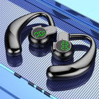 Open Ear Air Conduction Earbuds with Rotating Hooks and 20-Hour Battery All Vera Mart